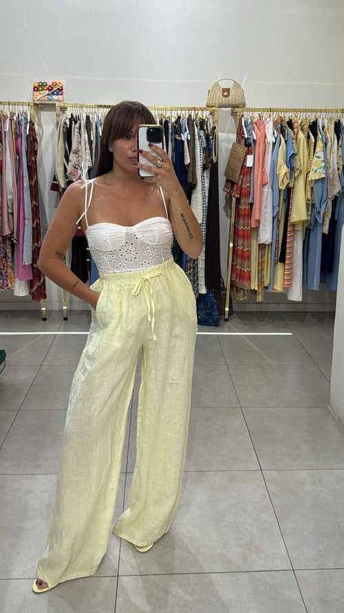Pantalone lino