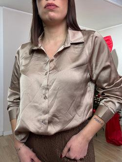 Camicia in satin