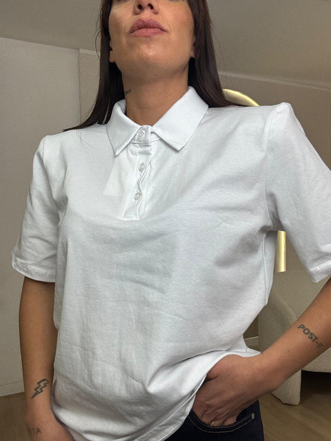 Maglia polo mezza manica