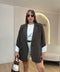 Giacca gessata TOP QUALITY