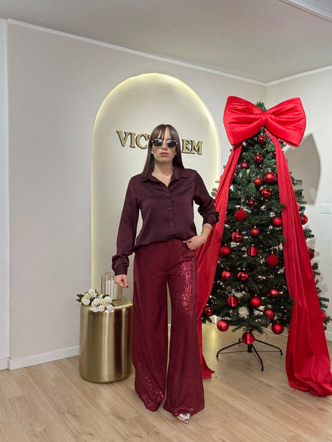Pantalone in paillettes - Victorem