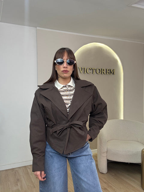 Trench con cinta - Victorem