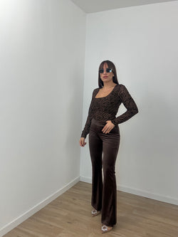 Pantalone velluto low cost