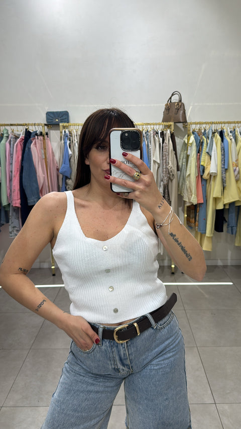 Top con bottoni - Victorem