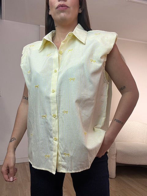 Camicia fiocchetti giro manica