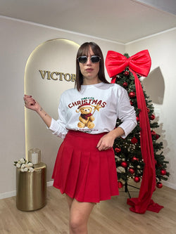 T-shirt Teddy natalizia
