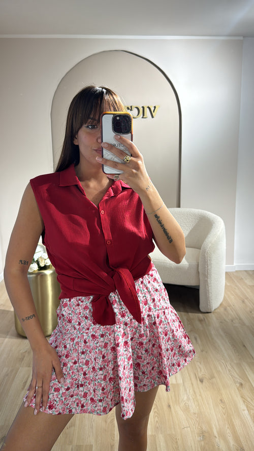 Panta gonna fiorellini low cost