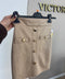 Gonna dainetto con zip sul retro