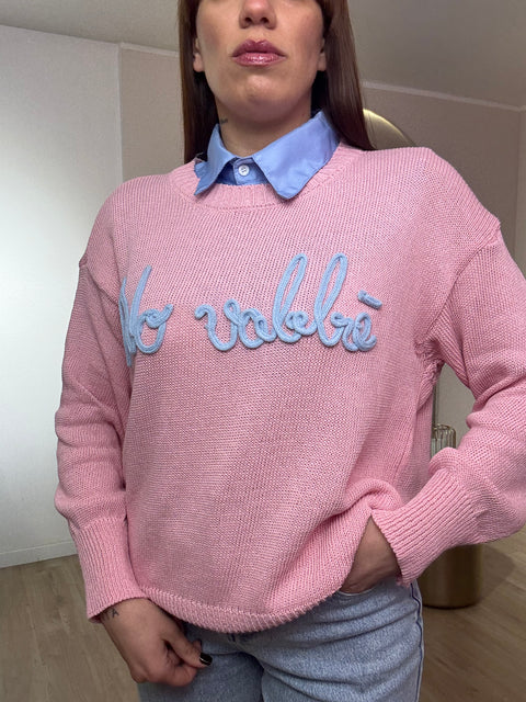Maglia in filo "No vabbè" - Victorem