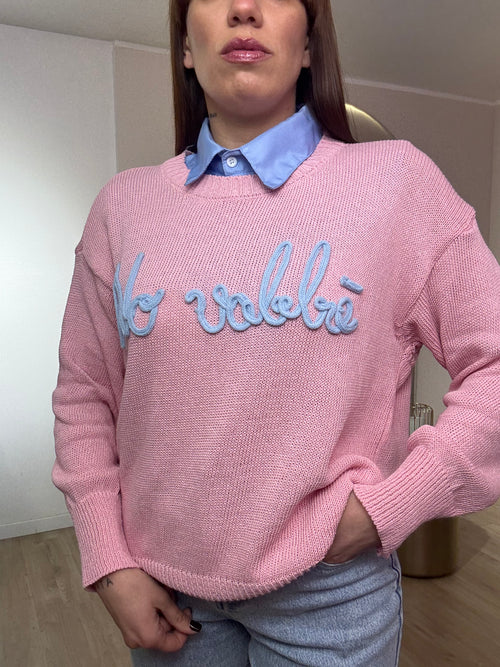 Maglia in filo "No vabbè"