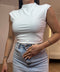 Body mezzo collo scollatura sul retro