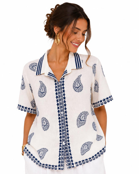 Camicia Paisley
