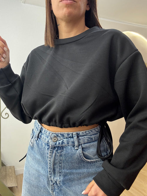 Felpa crop Skuba