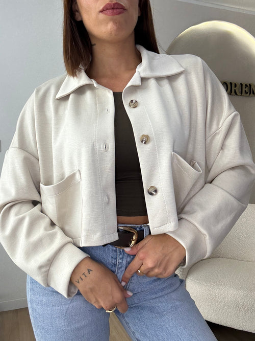 Jacket con bottoni low cost