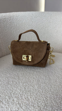 Borsa piccola camoscio