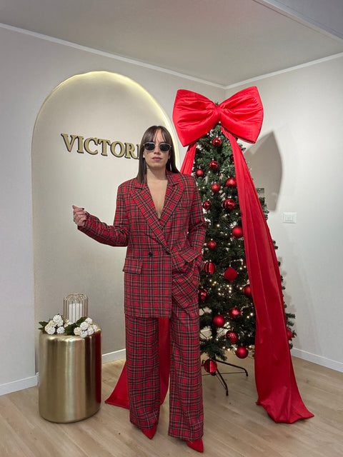 Tailleur tartan - Victorem