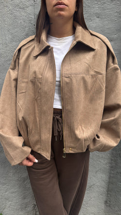 Giubbino mod Zara in suede