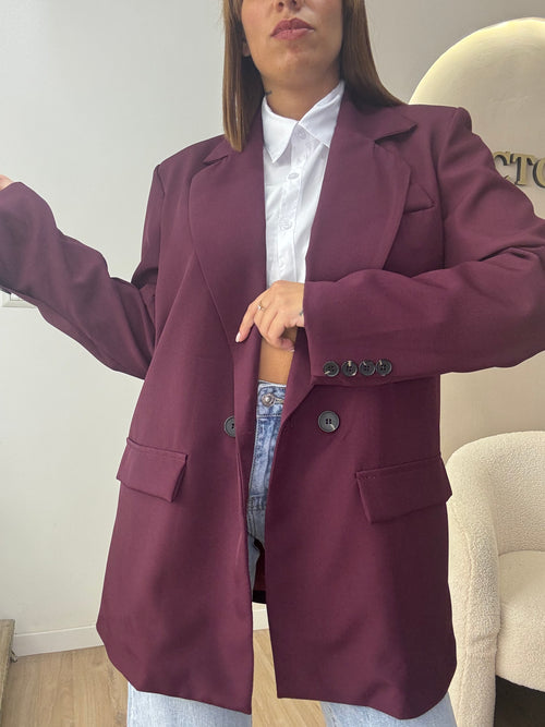Giacca basic doppio bottone