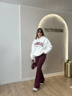 Pantalone zampa low cost