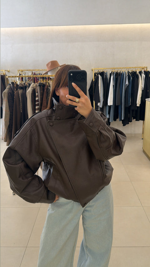 Giubbino ecopelle Mod Zara