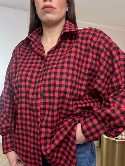 Camicia in flanella quadretti