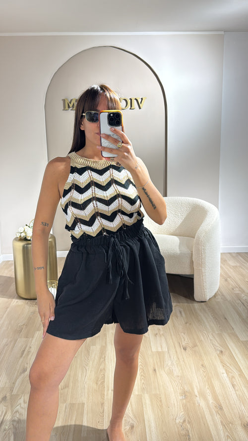 Shorts con elastico low cost
