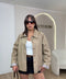 Jacket con dettagli quadretti