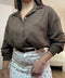 Camicia simil lino