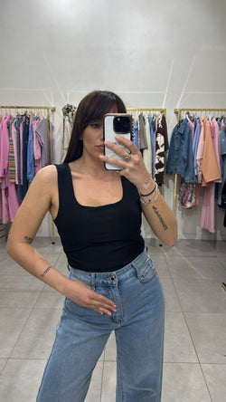 Body spallina doppia lycra