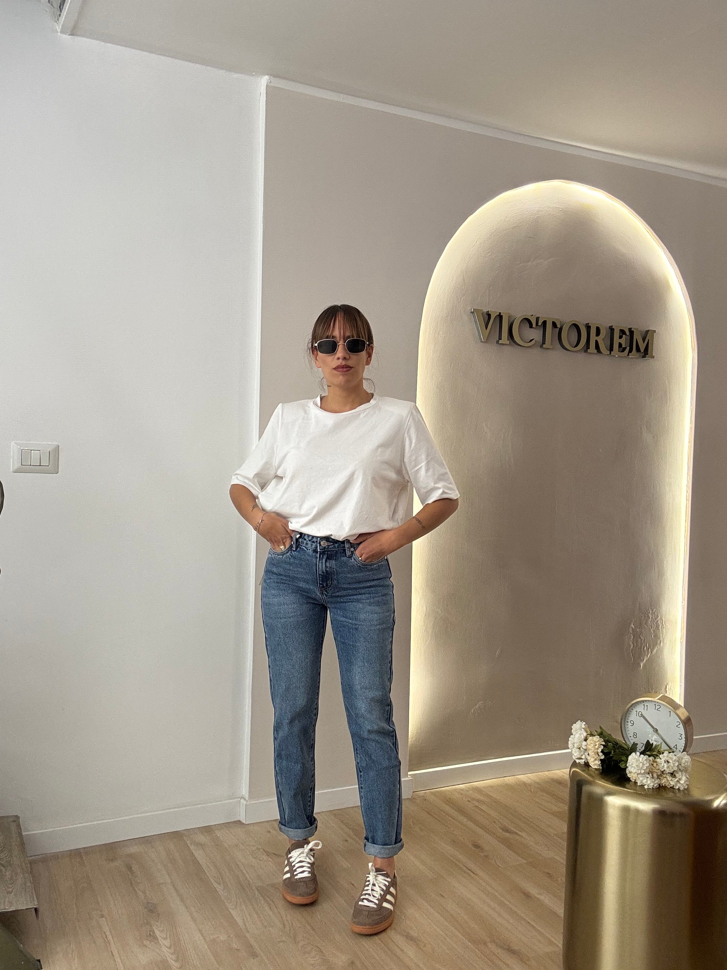 Jeans mom fit low cost