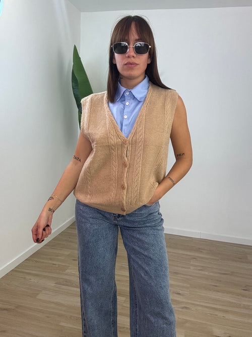 Gilet in lana pesante