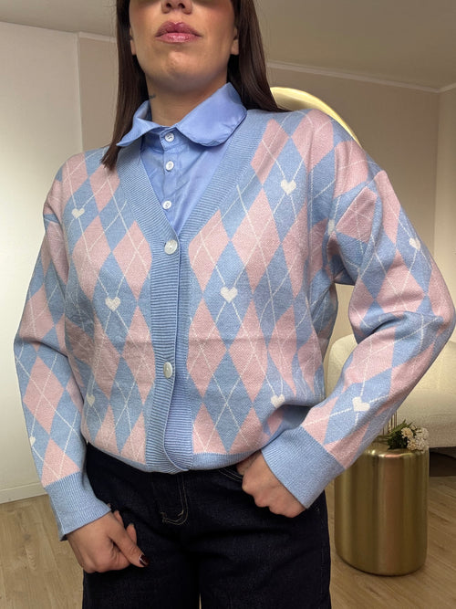 Cardigan cuoricini