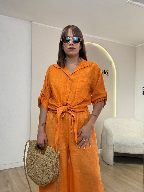 Camicia Annalisa 100 % lino