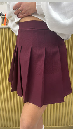 Gonna plisse semplice