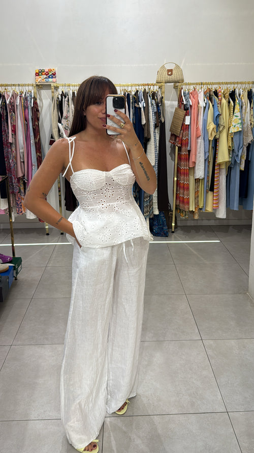 Pantalone lino