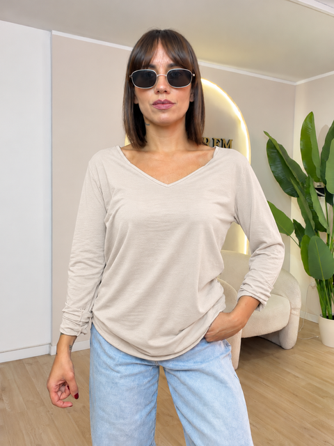 Maglia 100 % cotone morbida