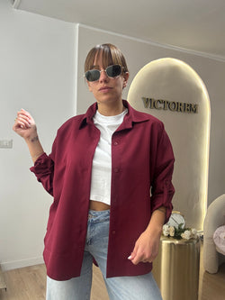 Camicia con bottoni low cost