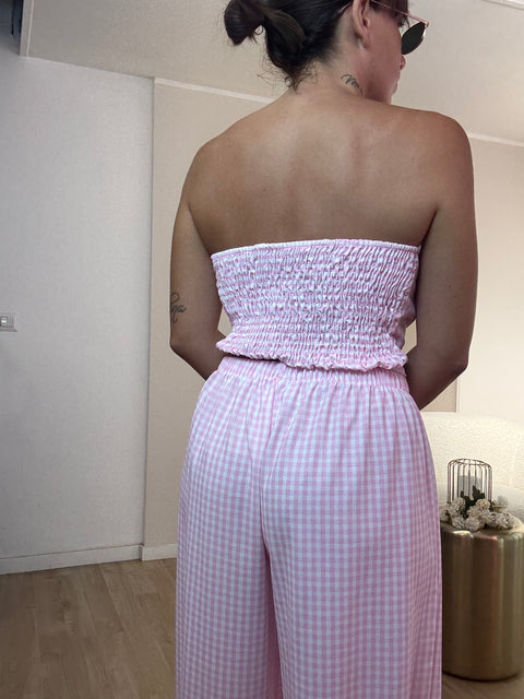Coordinato quadretti love