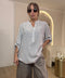 Camicia collo coreano