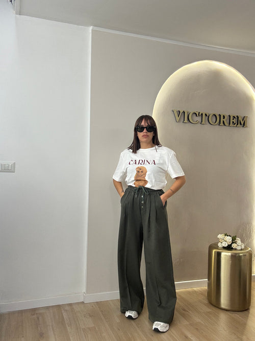 Pantalaccio con bottoncini