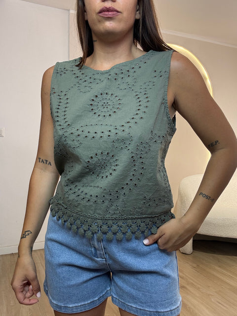Camicia sangallo Lina