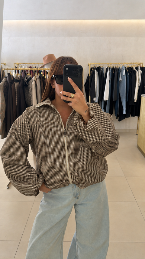 Jacket quadretti