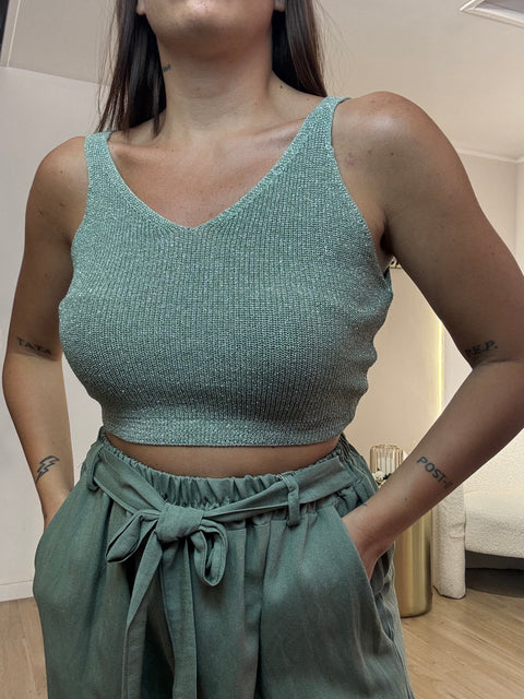 Top crop lurex