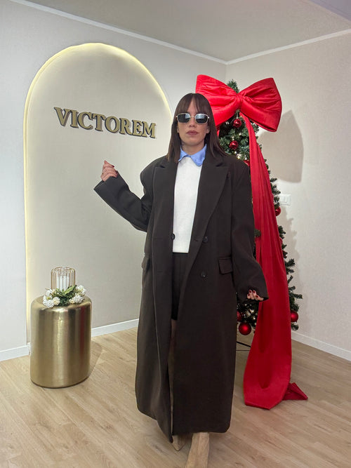 Cappotto sei bottoni over