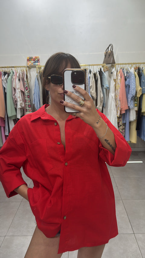 Camicia simil lino bottini - Victorem