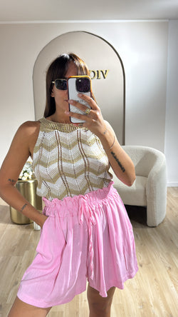 Shorts con elastico low cost