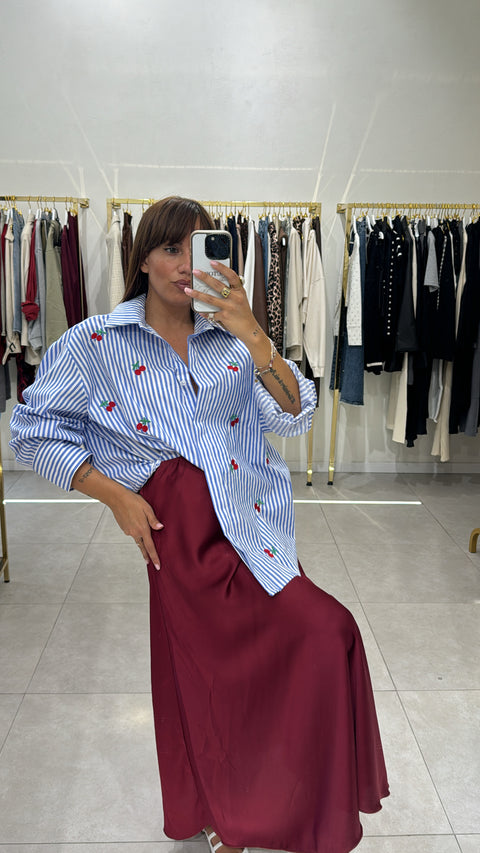 Gonna satenne midi low cost - Victorem