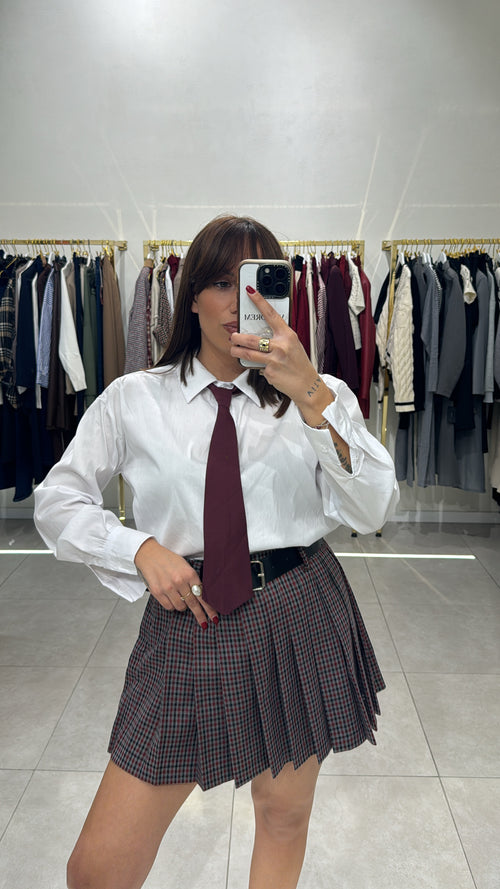 Camicia con cravattone