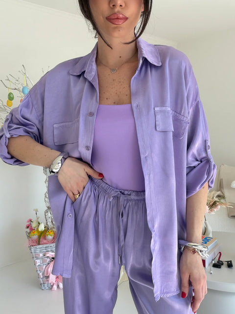 Camicia satin