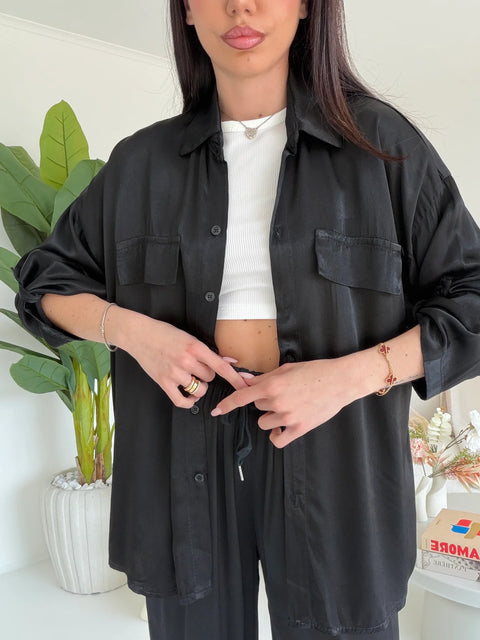 Camicia satin